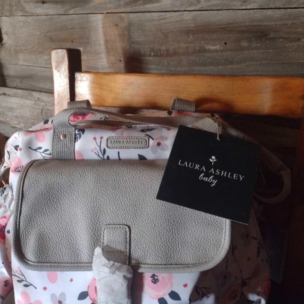 Laura Ashley Satchel Diaper Bag